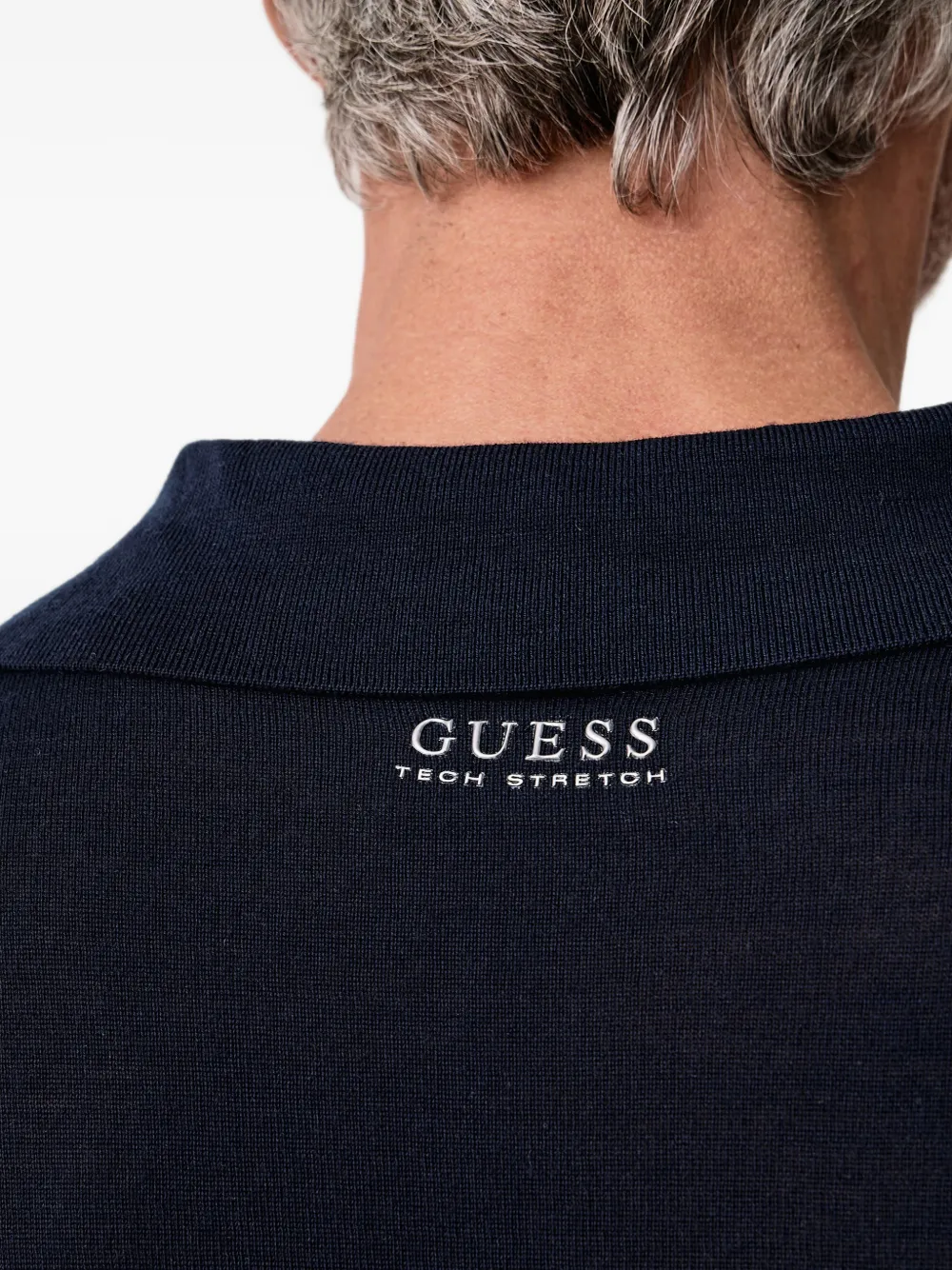 GUESS USA Tech Stretch polotrui Blauw