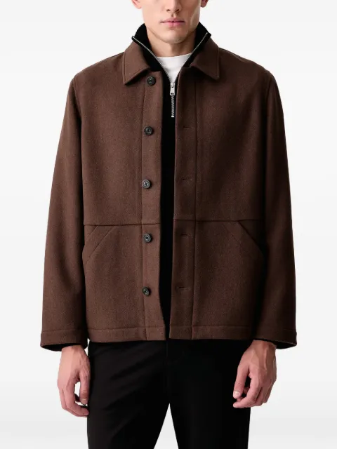 Marc O'Polo button-fastening long-sleeve shirt jacket