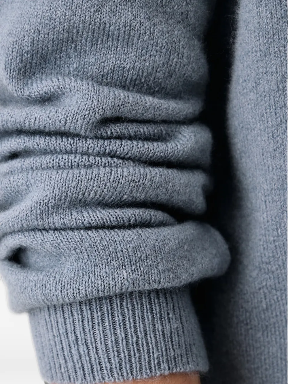 Marc O'Polo crew-neck ribbed-trim sweater Grijs