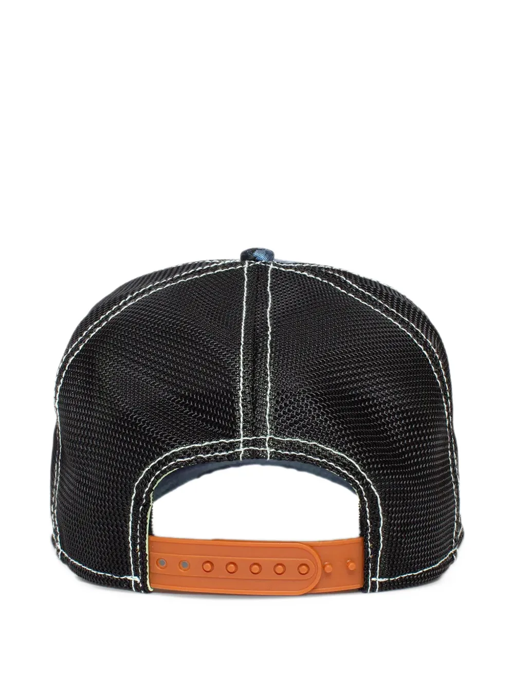 GOORIN BROS Moon Songs truckerpet met bloemenprint en motpatch Zwart