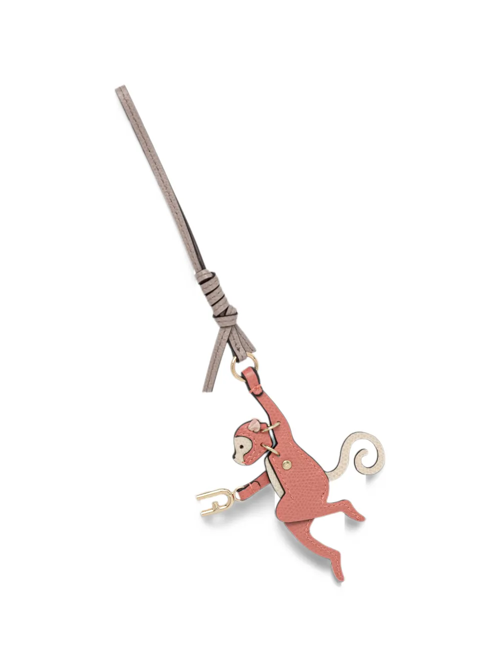 Furla Allegra charm keyring Roze