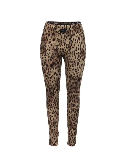 Dolce & Gabbana Pre-Owned x Skims 2010s animal-print leggings
