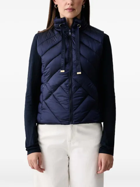 Gaudi quilted funnel-neck gilet
