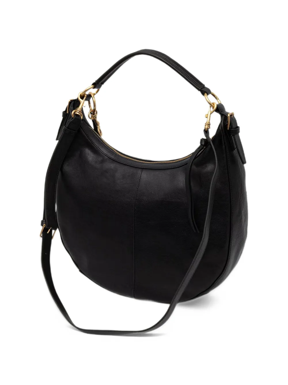 Marc O'Polo medium Philine logo-patch tote bag Zwart