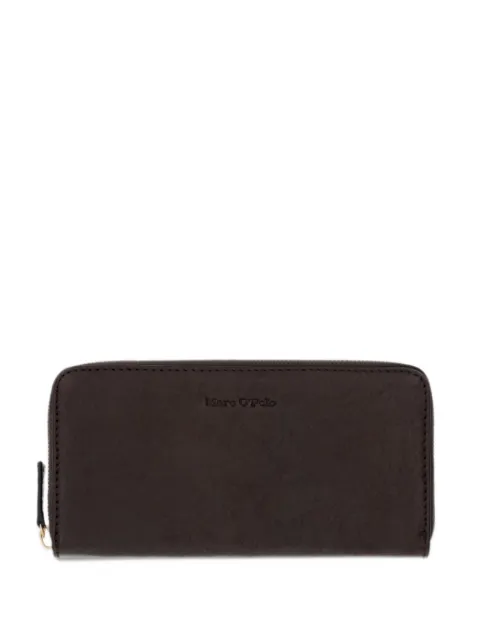 Marc O'Polo Finja logo-debossed zip-around wallet