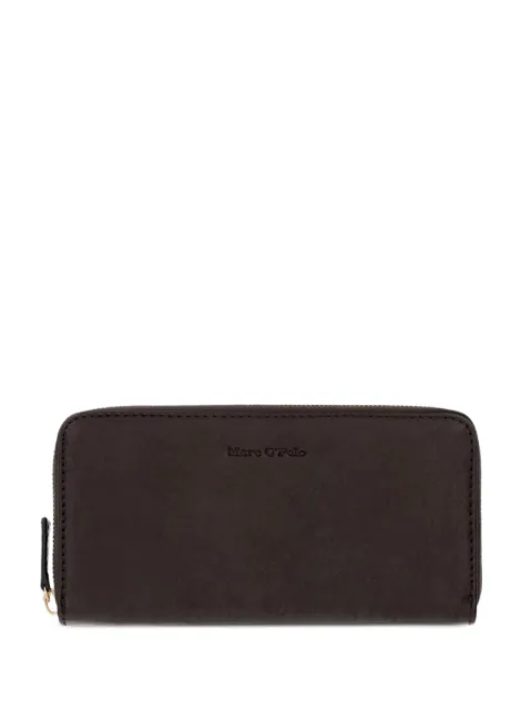 Marc O'Polo Finja logo-debossed zip-around wallet