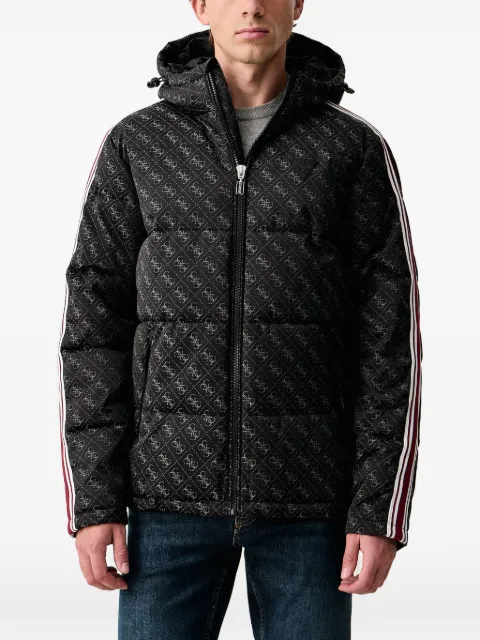 GUESS USA 4G hooded puffer jacket