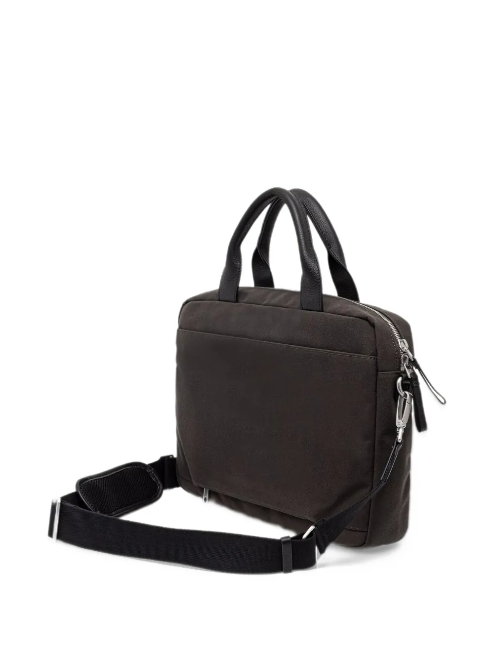 Marc O'Polo logo-patch laptop bag Bruin