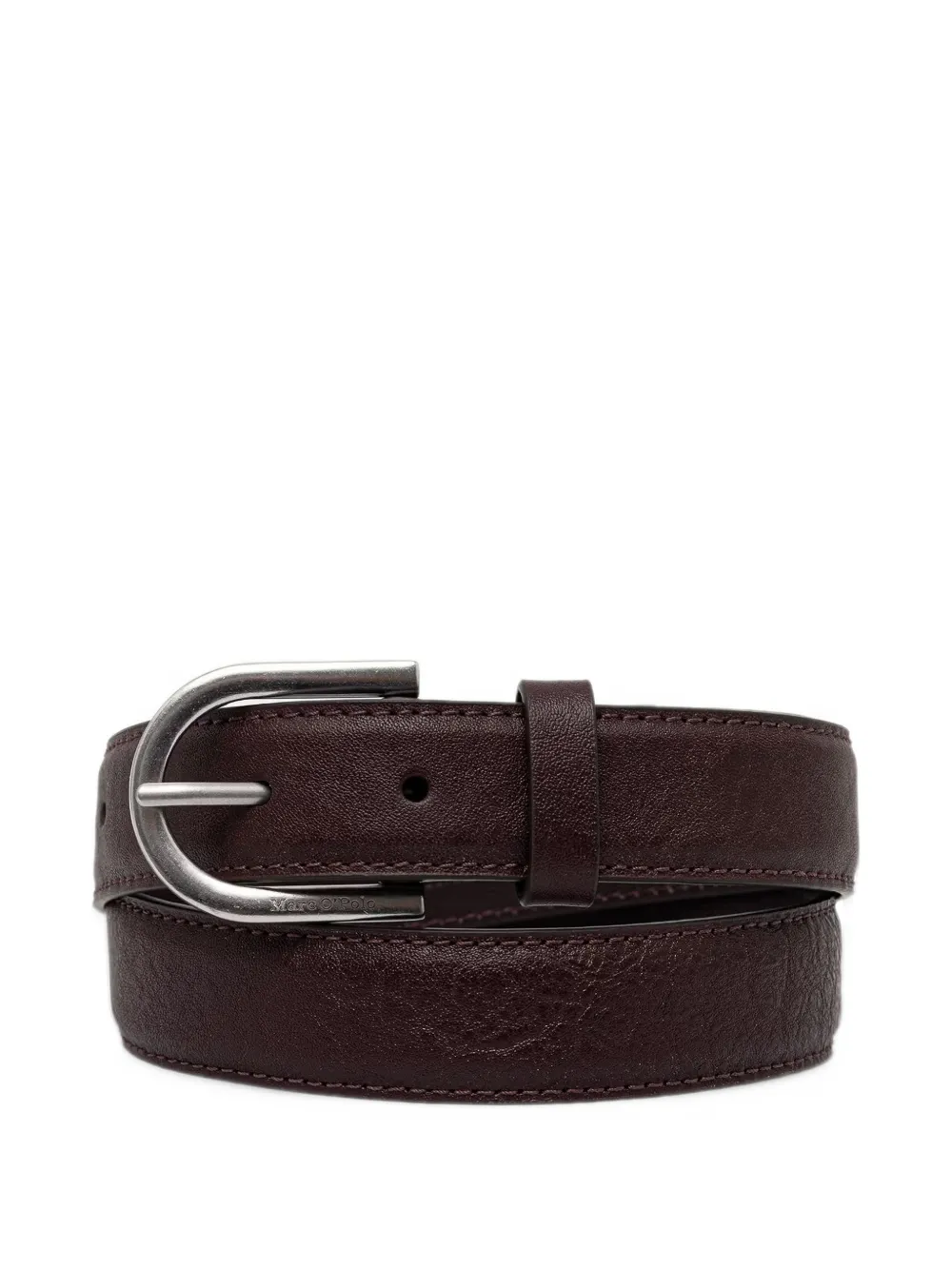 Marc O'Polo Jill buckle-fastening leather belt - Marrone