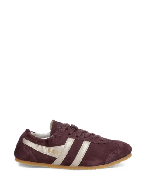 Gola Aurora metallic-stripe low-top sneakers