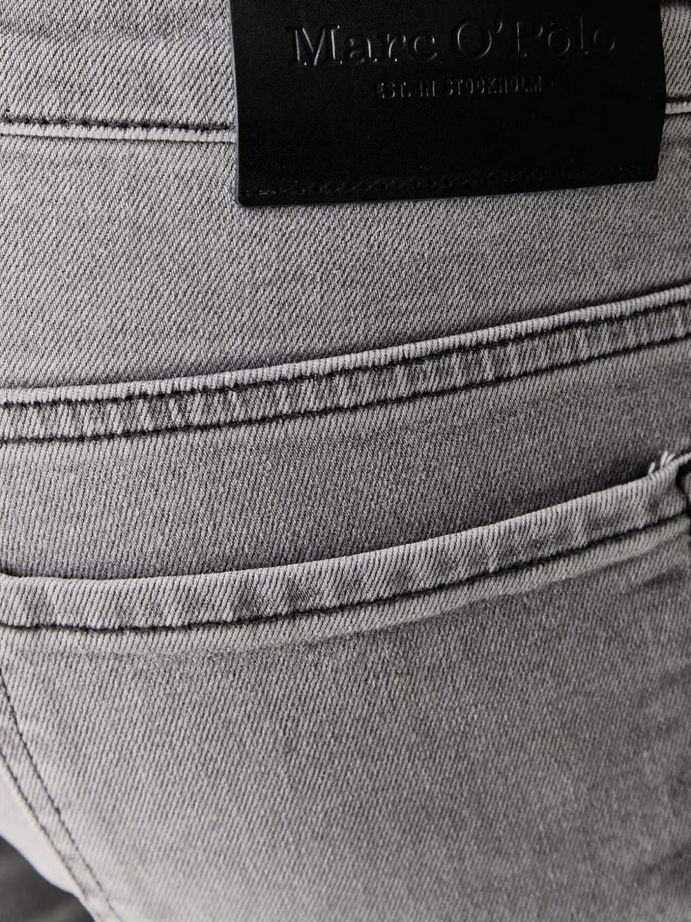 Marc O'Polo faded slim-fit jeans Grijs