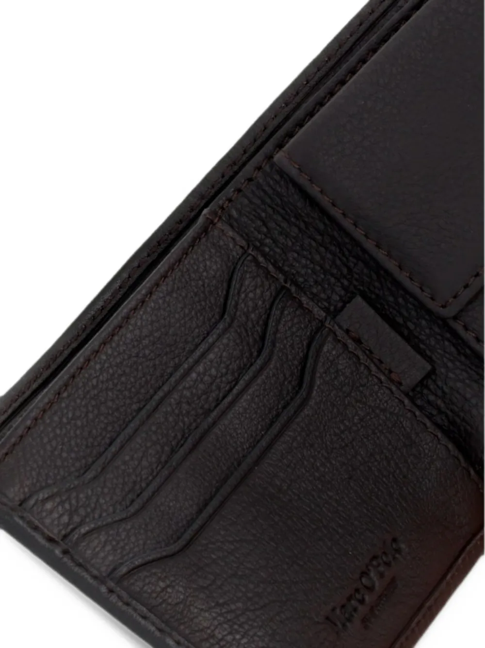 Marc O'Polo logo-debossed bifold wallet Bruin