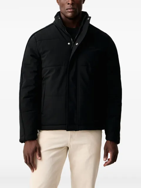 GUESS USA logo-patch puffer jacket