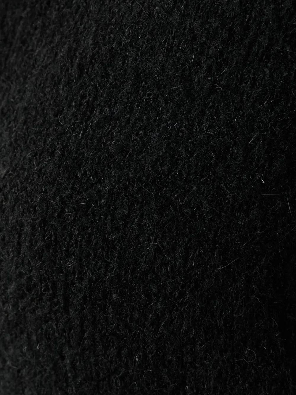 FRACOMINA brushed-knit sweater Zwart