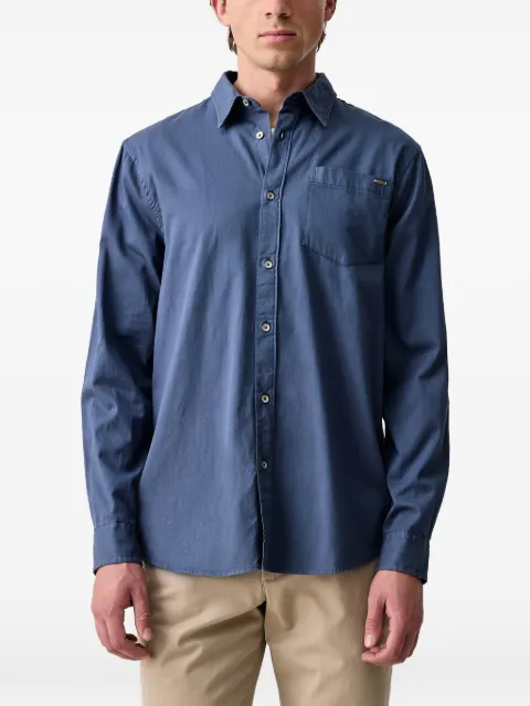 GUESS USA camisa con bolsillo en el pecho y placa del logo