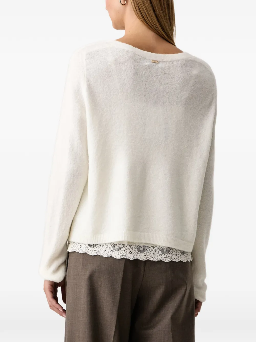 FRACOMINA button-up cardigan Wit