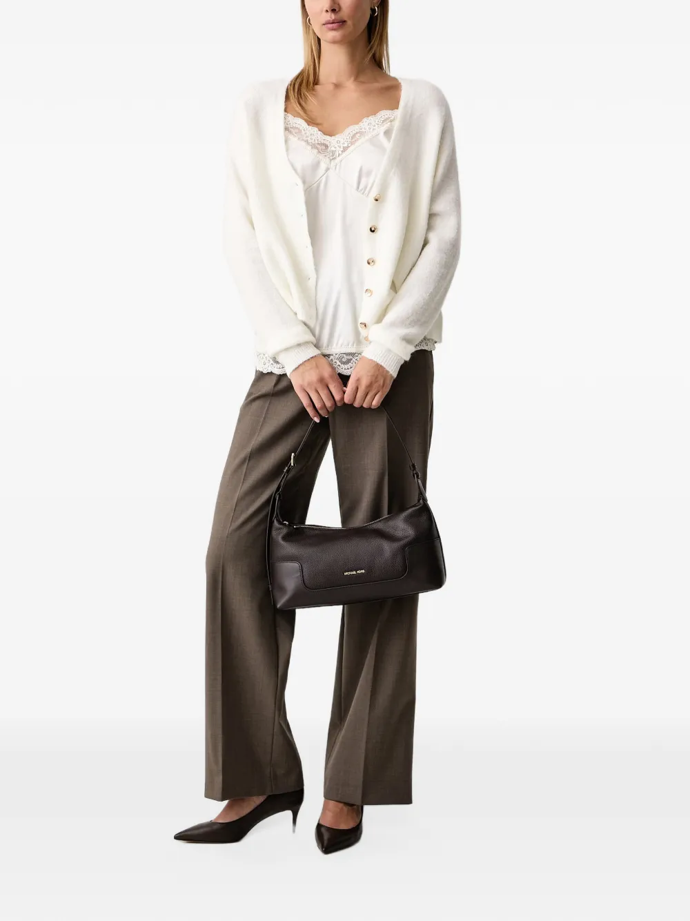 FRACOMINA button-up cardigan Wit