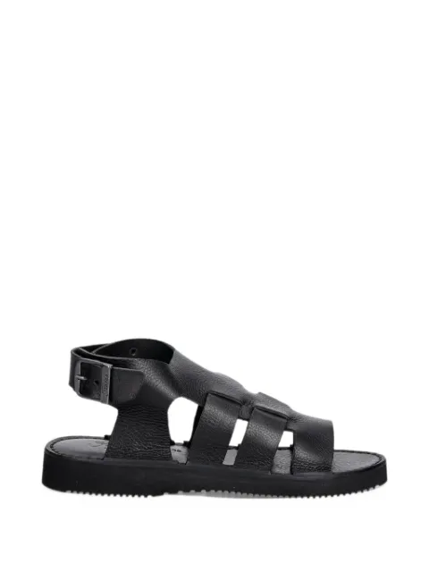 Fracap buckle-fastening leather sandals