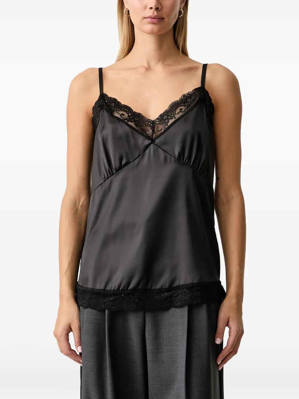FRACOMINA V-neck button-up cardigan Zwart