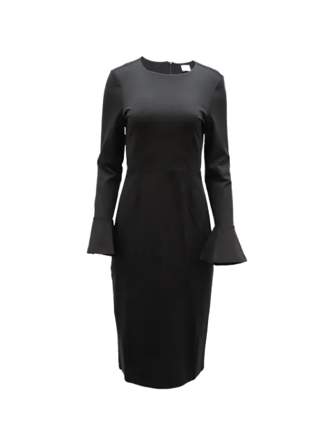 Iris & Ink Helga fluted-sleeve dress