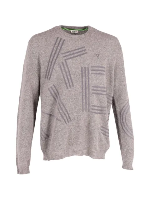 Kenzo Pre-Owned flock-print sweater