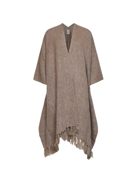 Brunello Cucinelli tassel-hem kimono-sleeve jacket
