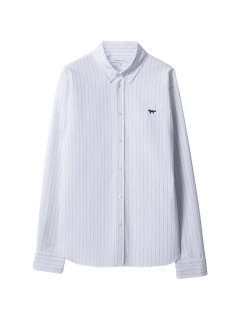 Maison Kitsuné Profile Fox striped shirt