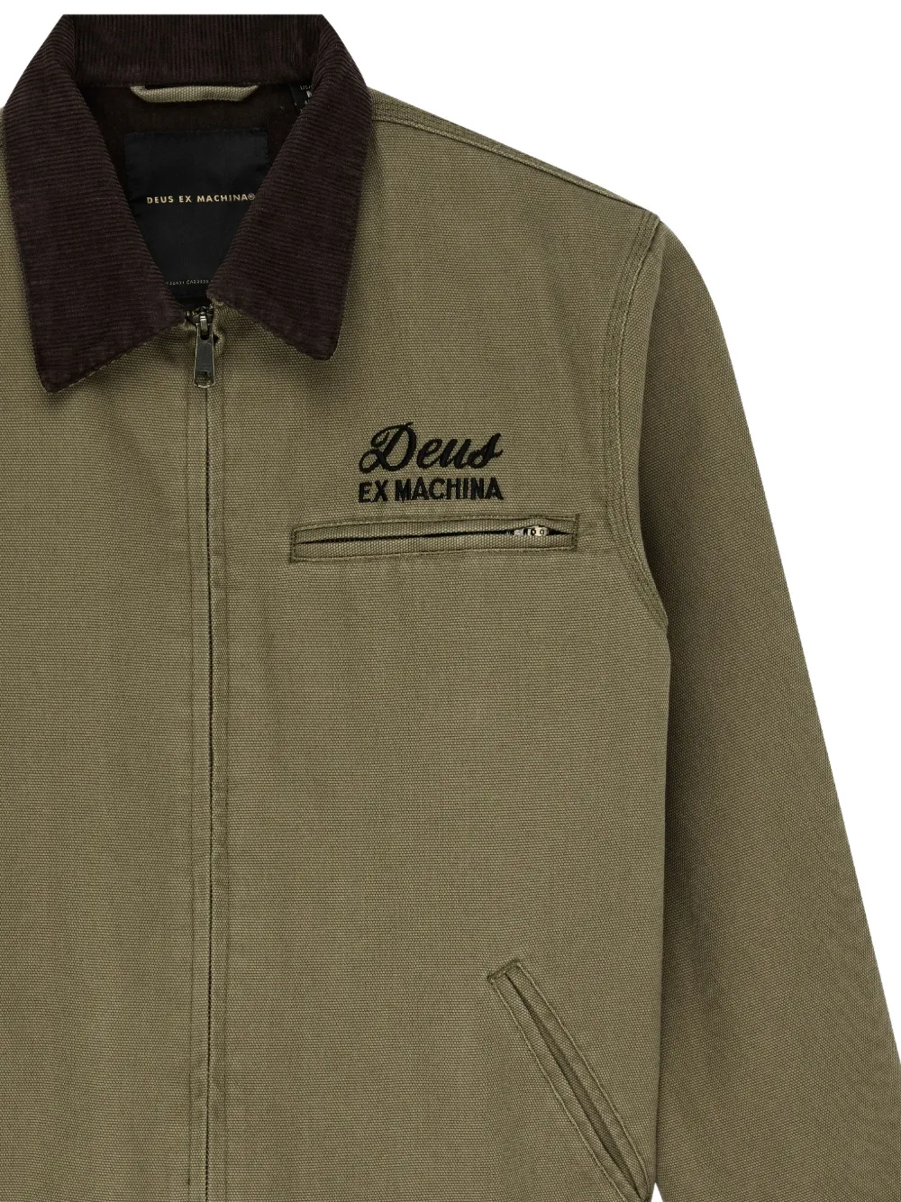 Deus Ex Machina Address Workwear jacket Groen