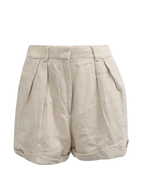 STAUD Luisa pleated shorts