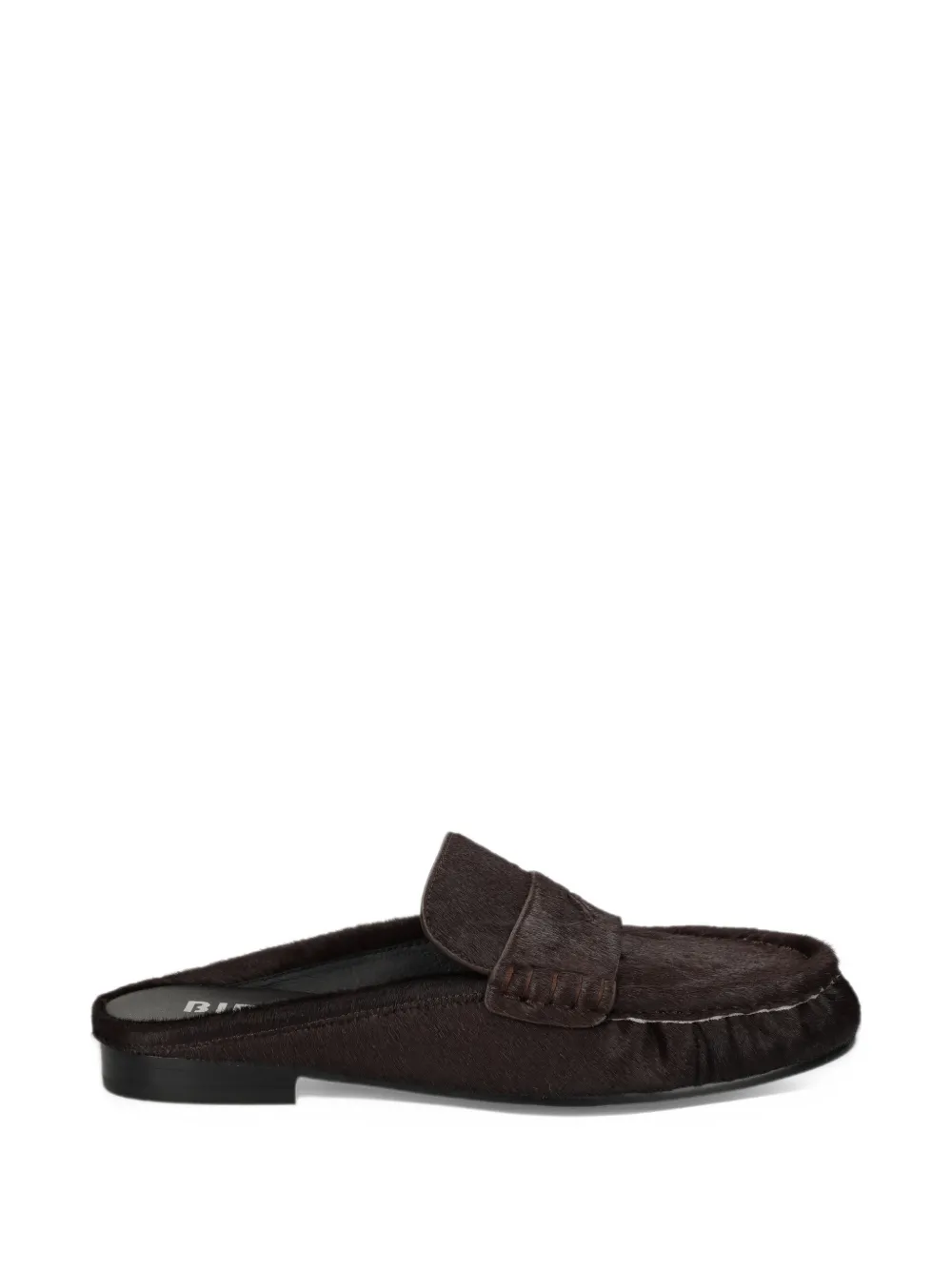 Bibi Lou Mules con cinturino penny - Marrone