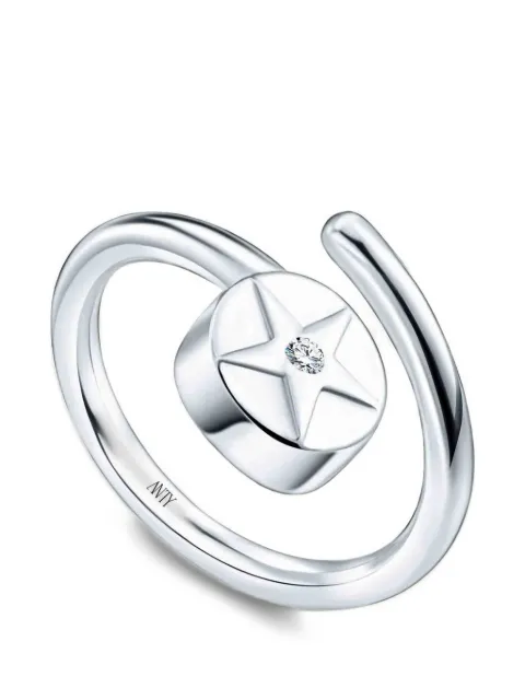 ANTY Aura Duo curve topaz rings