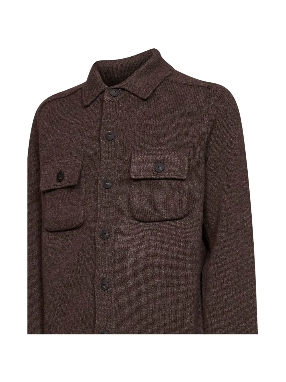 D4.0 Gestreept vest Bruin