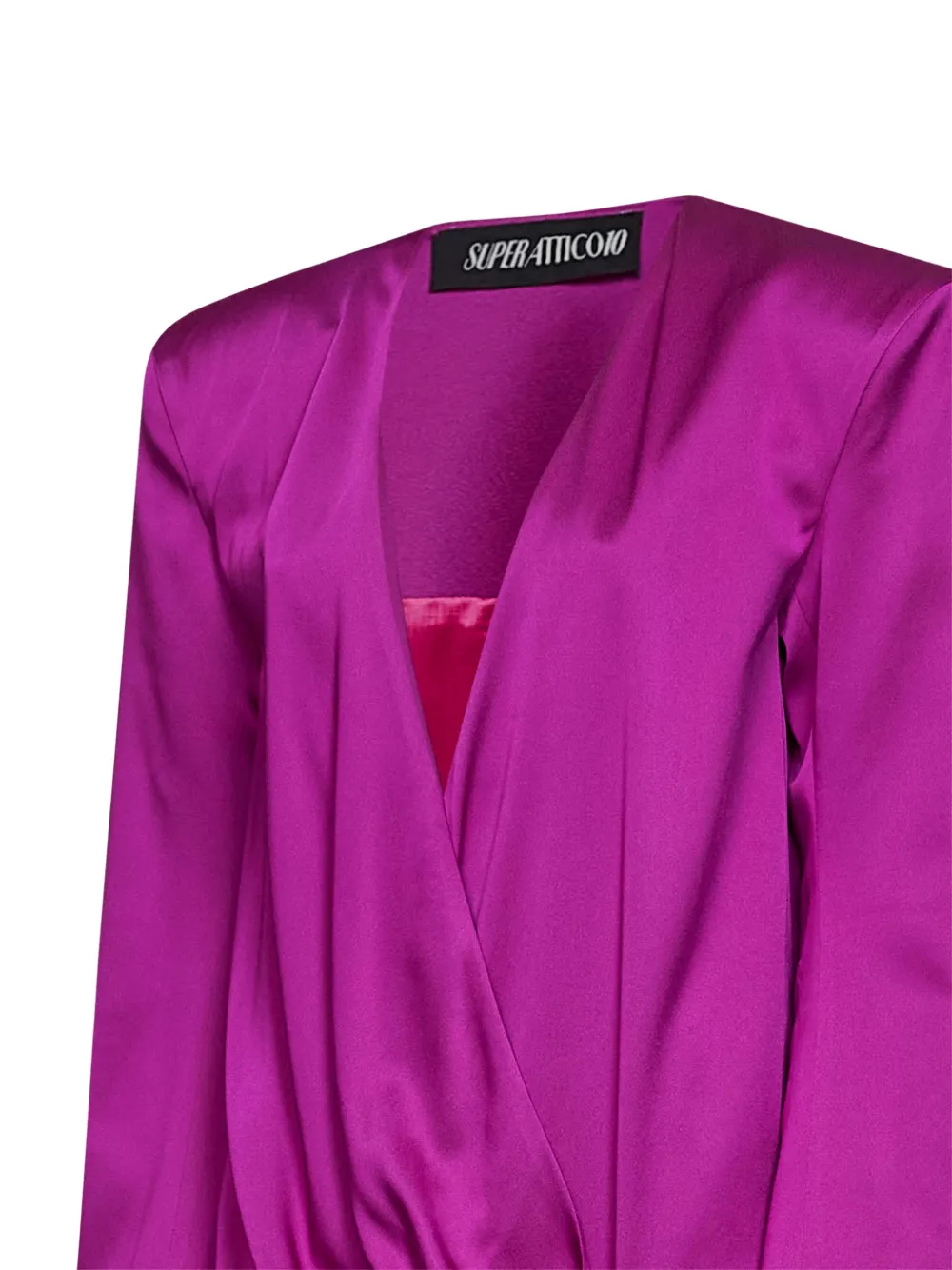 The Attico Hot pink mini dress Paars
