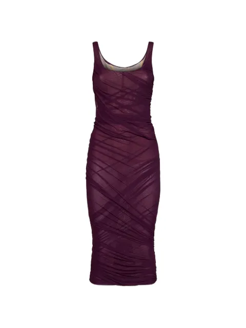The Attico draped asymmetric dress