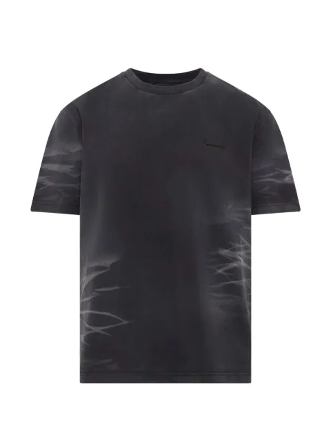 Feng Chen Wang washed spray-dyed T-shirt