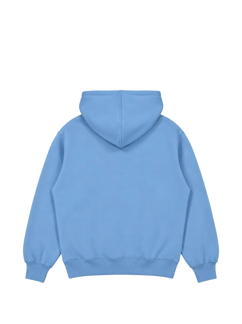 Pleasures Twitch logo-print hoodie Blauw
