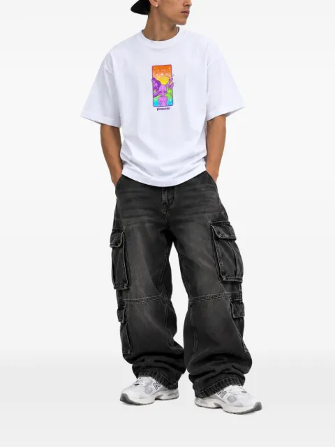 Pleasures graphic-print T-shirt