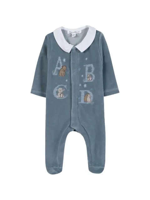 Tartine Et Chocolat embroidered collared romper