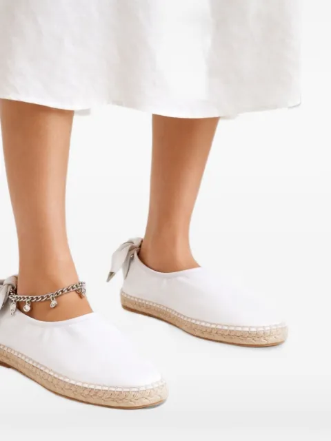 Toga chain-detail bow-embellished espadrilles