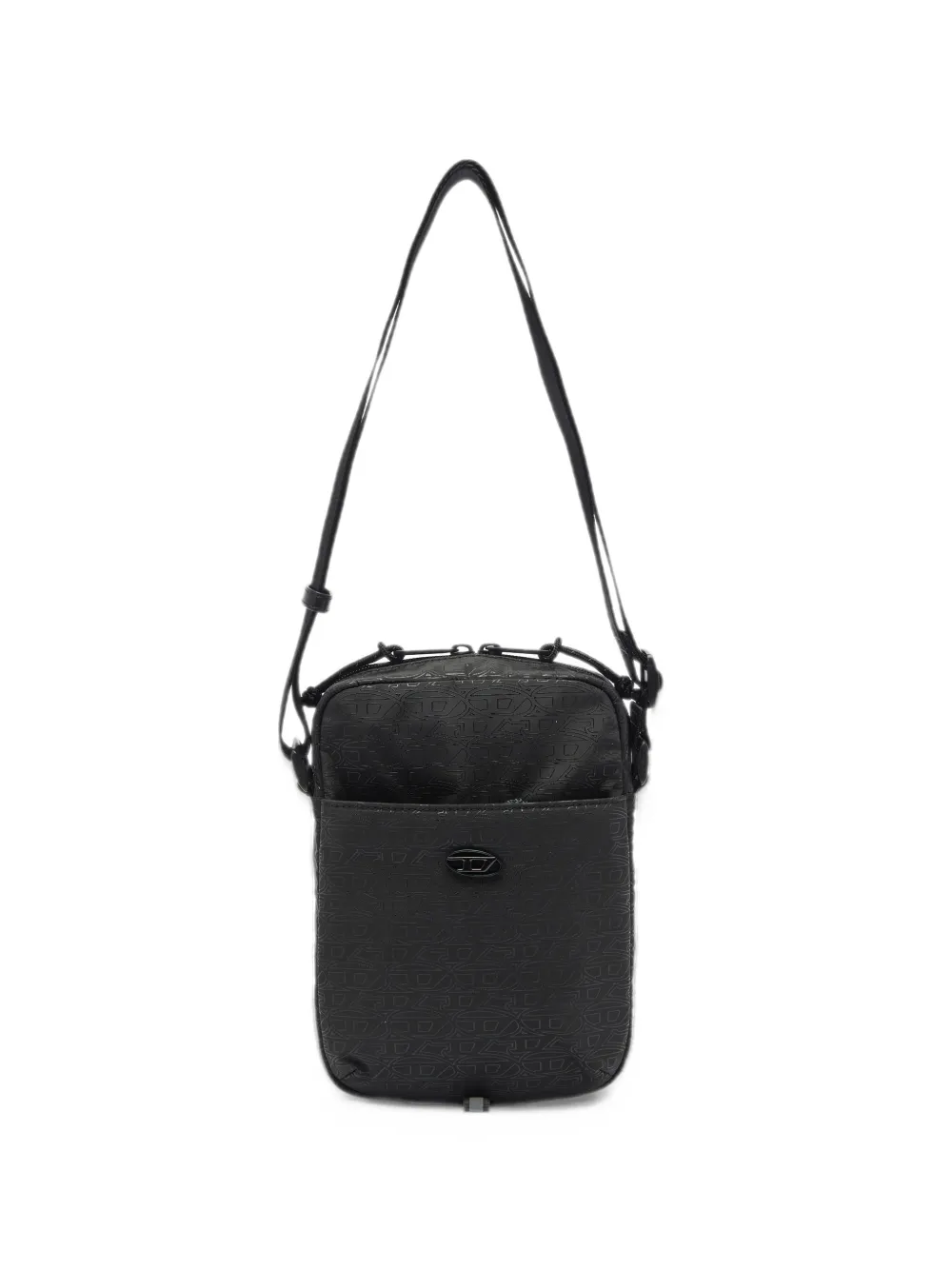 Diesel Oval D cross-body bag - Black
