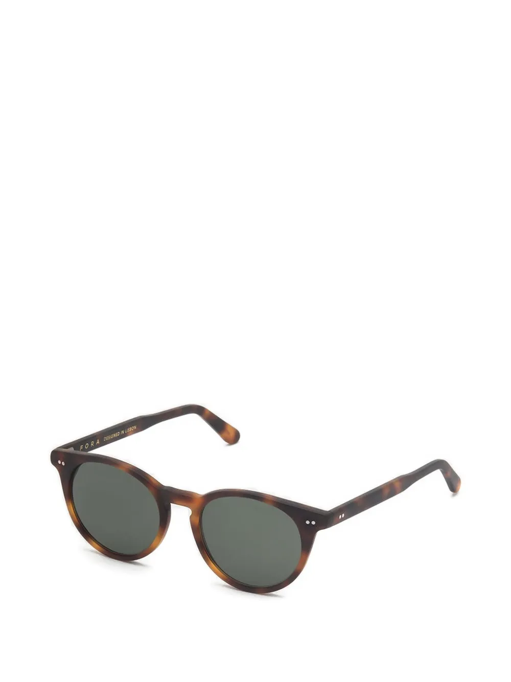 FORA Goldlover round-frame sunglasses Bruin