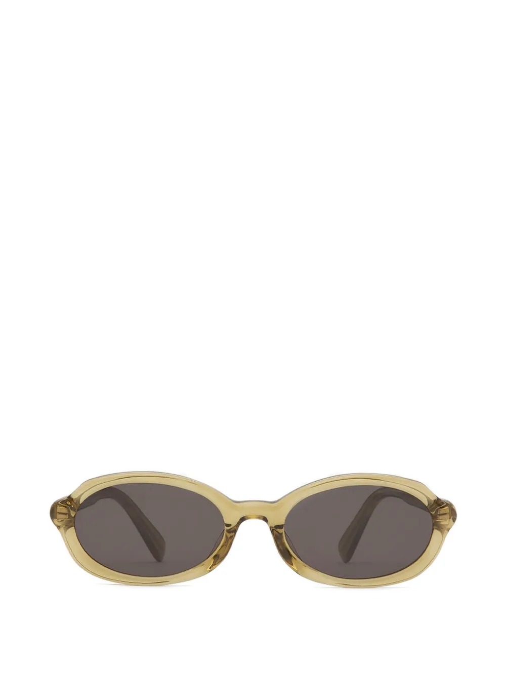 FORA Creator round-frame sunglasses Groen