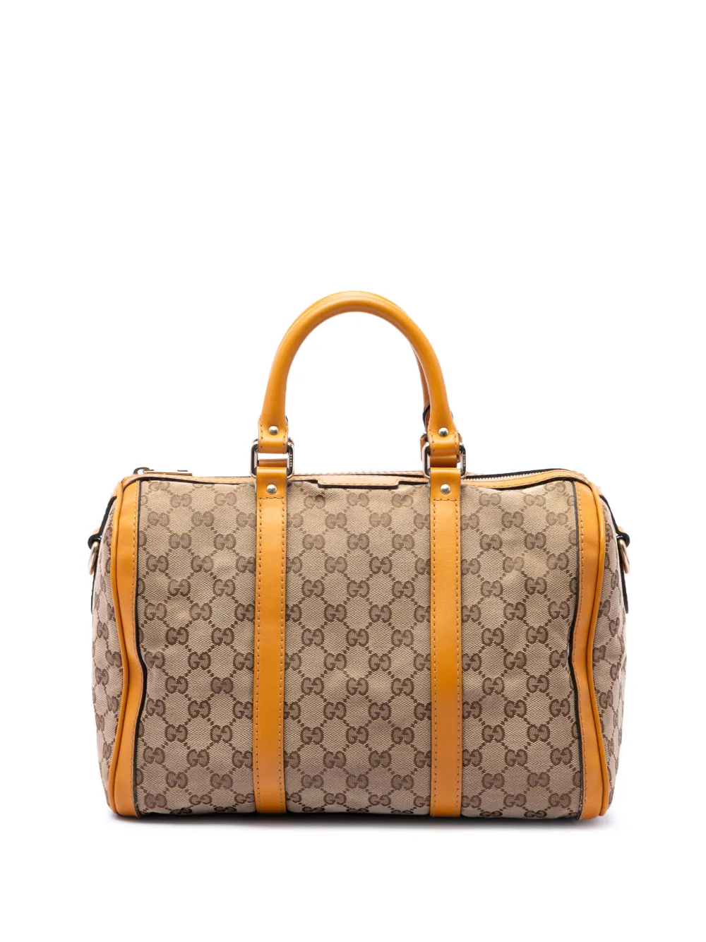 Gucci Pre-Owned 2016-2026 Medium GG Canvas Joy Boston Bag Satchel ...