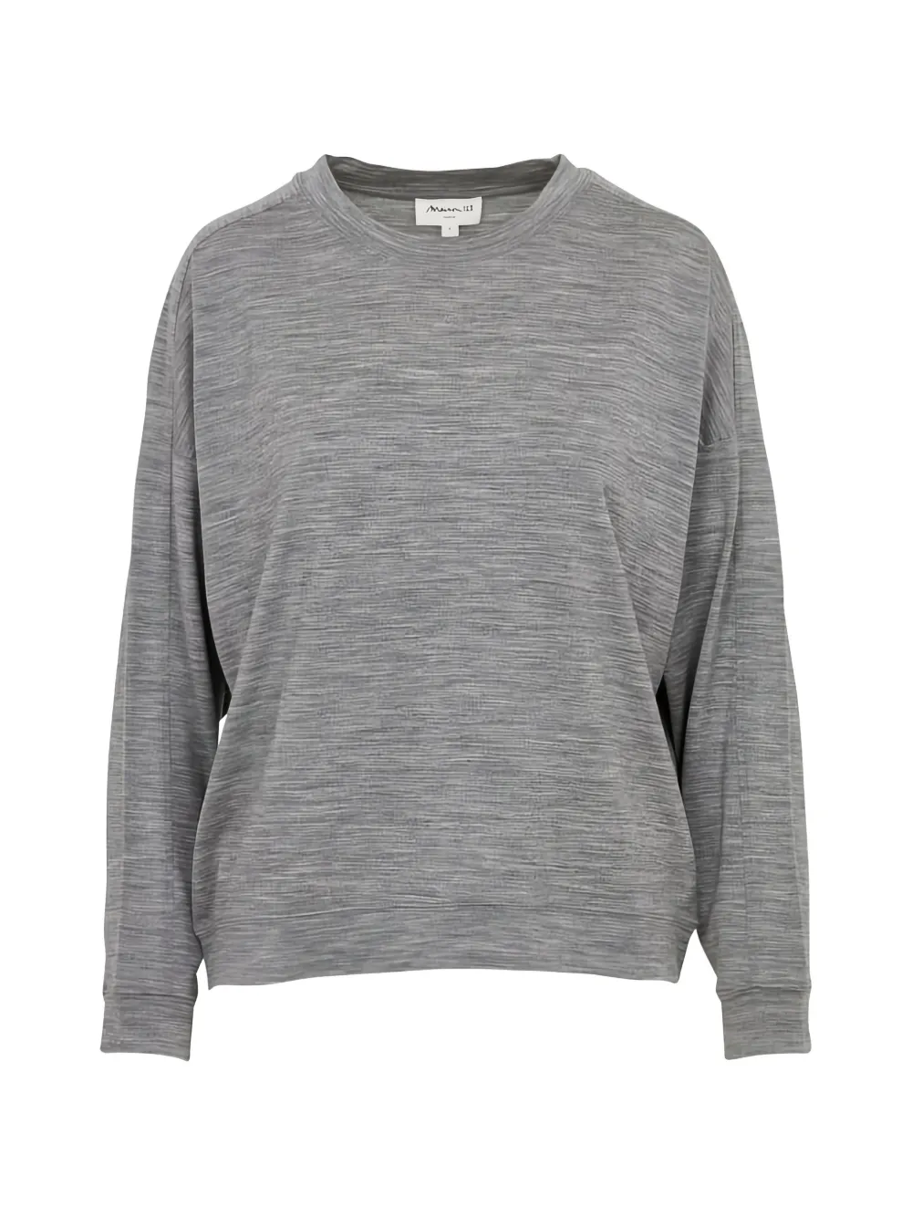 MAISON123 Teophile long sleeve T-shirt - Grigio