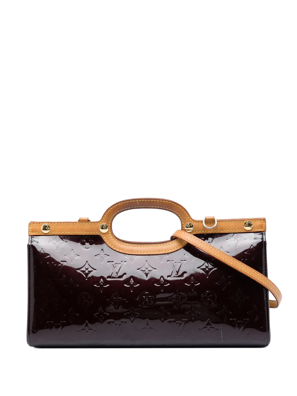 Louis Vuitton Pre-Owned 2008 Monogram Vernis Roxbury Drive satchel - Purple