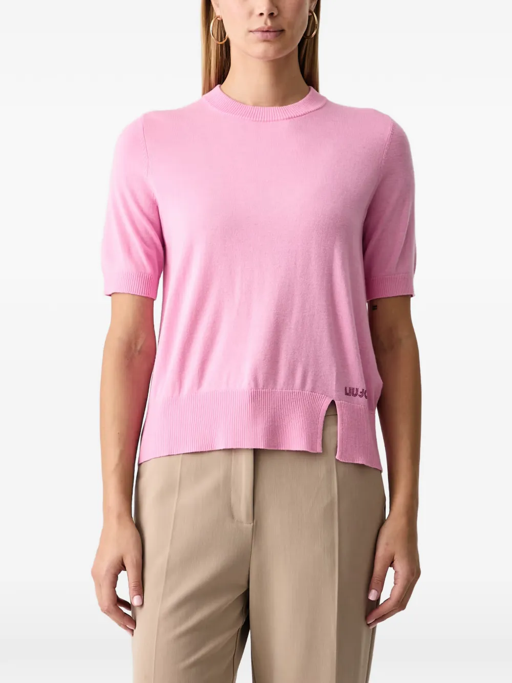 LIU JO top in knit Roze