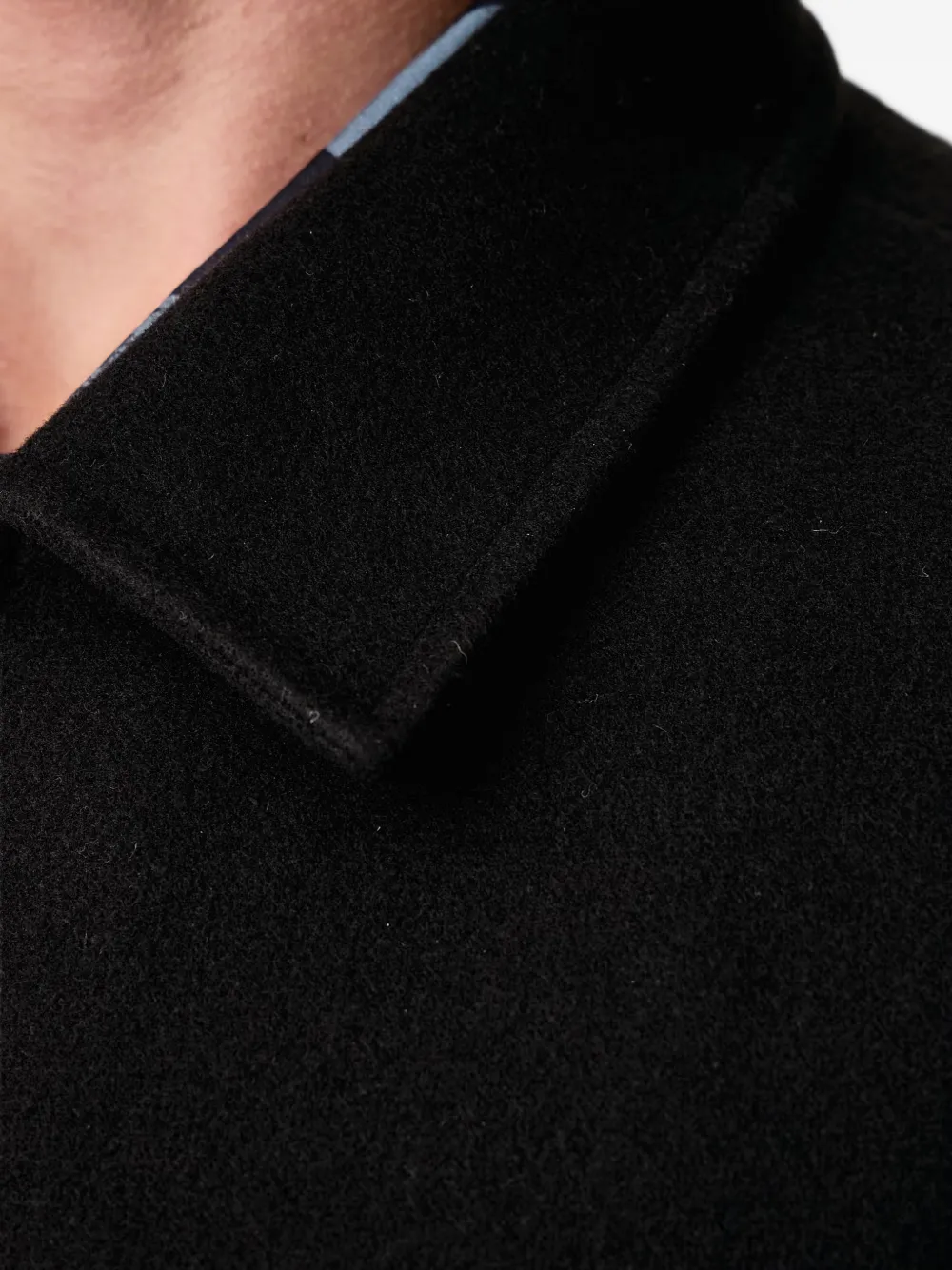 Lindbergh zip-up flap-pocket jacket Zwart