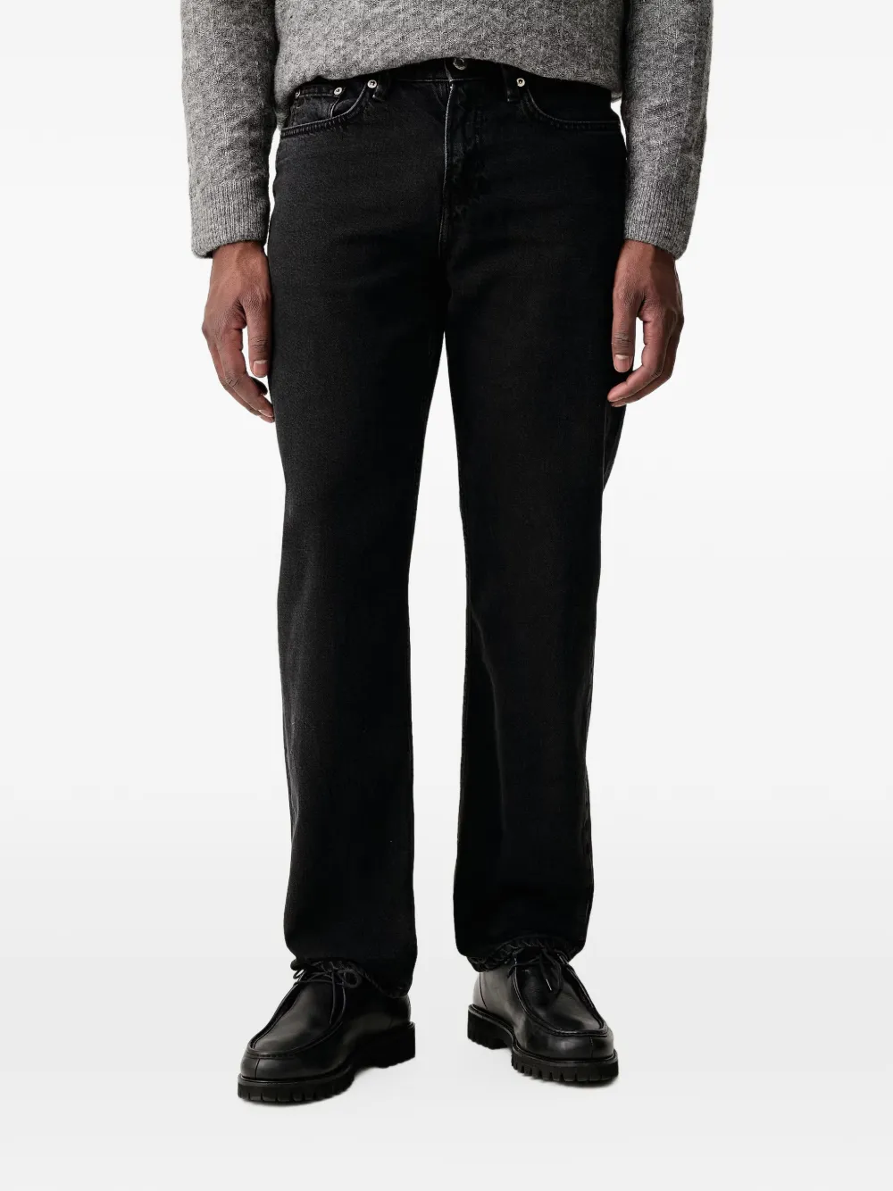 Lindbergh faded-effect jeans - Nero