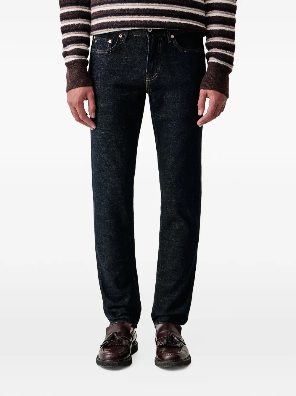 Lindbergh classic straight-fit jeans - Blu