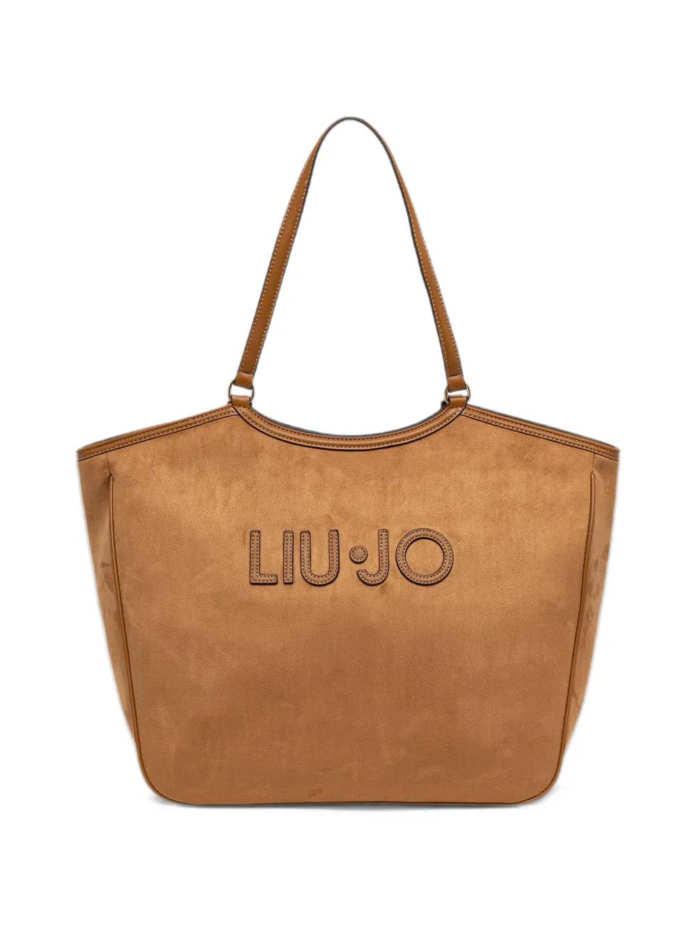 LIU JO logo-patch tote bag Bruin